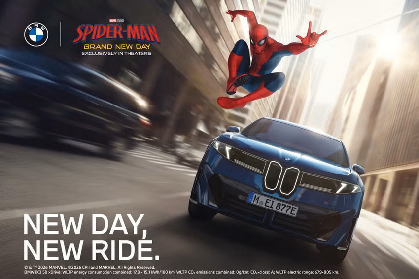 BMW Spider-Man車內廣告惹爭議
