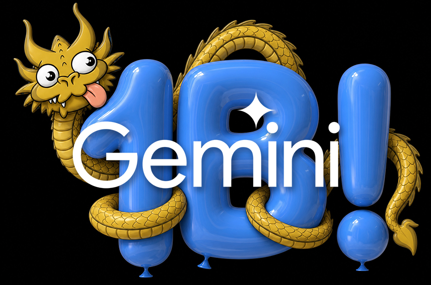 Gemini App 10 億