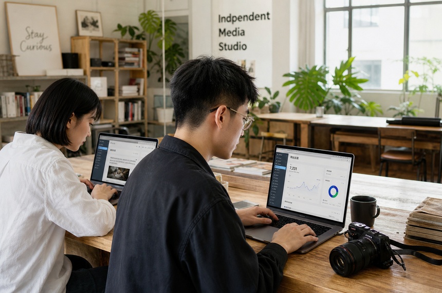AI 新聞與媒體生態概念圖