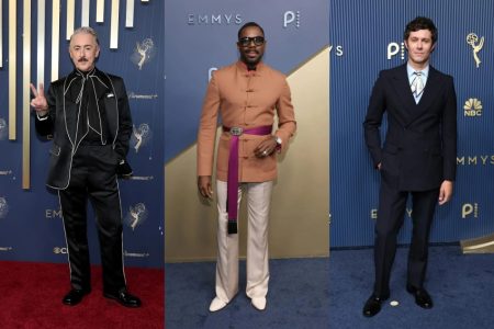Emmy红毯造型盘点:2026十位男星西装与配饰亮点