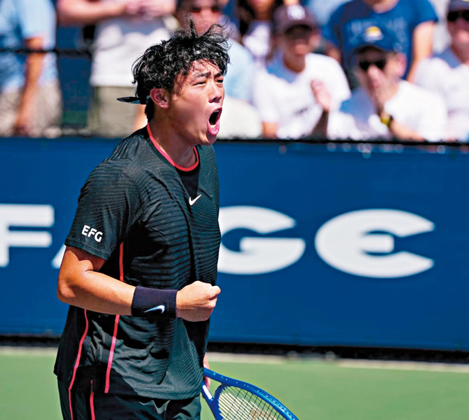ATP 250杭州公開賽|黃澤林橫掃張之臻晉級|賽後揚言保持火熱狀態出戰亞運