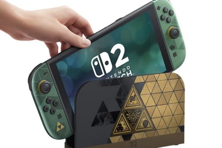 Nintendo Switch 2 Zelda 40周年版,Triforce藏Link彩蛋
