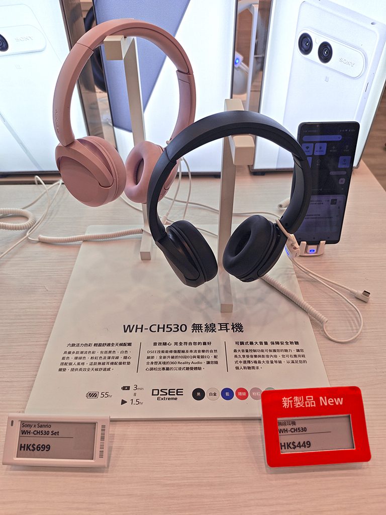 Sony WH-CH530 無線耳機