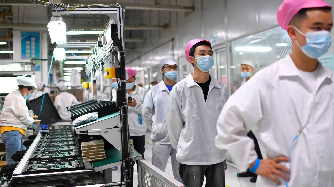Foxconn iPhone 生產線