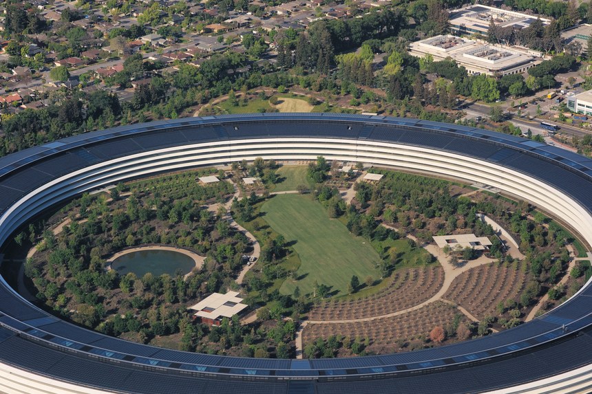 Apple Park 鳥瞰