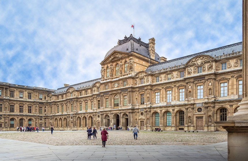 羅浮宮方形庭院 Cour Carrée