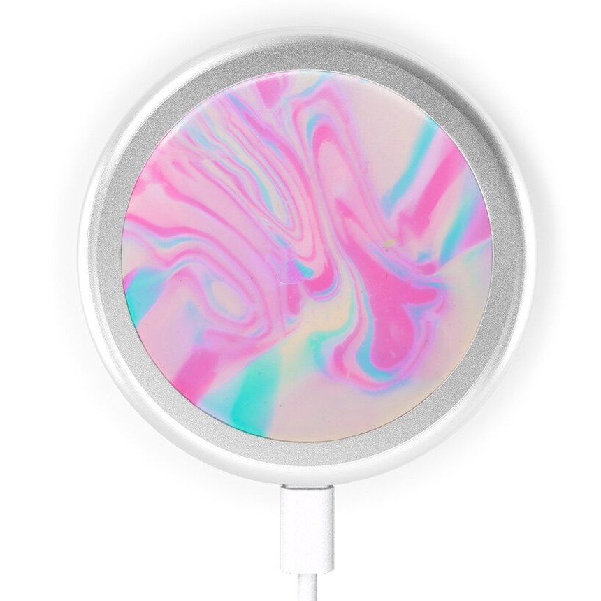 gomi Barbie 大理石紋無線充電器