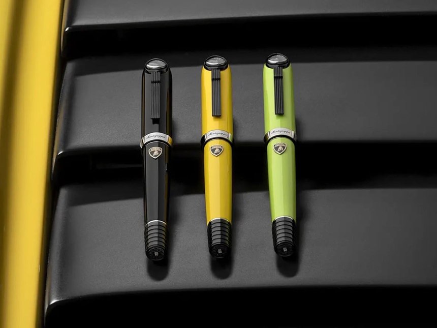 Montegrappa Miura 限量筆三色 Giallo Fly Verde Miura
