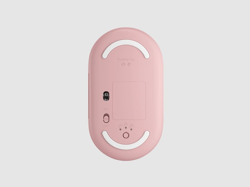 Logitech Pebble Up 底部電源開關及切換鍵